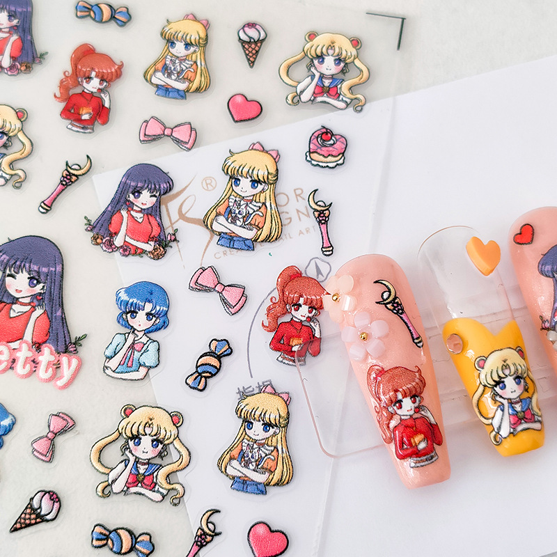 1PCS Japanese Style Girl Nail  - Nail Art Zelda ulasan dan harga