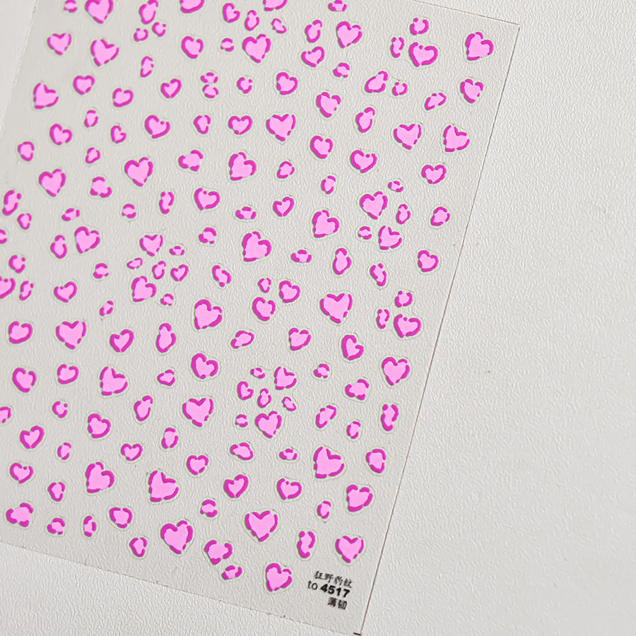 5D Cute Rabbit Love Heart Peac - Nail Art Zelda ulasan dan harga