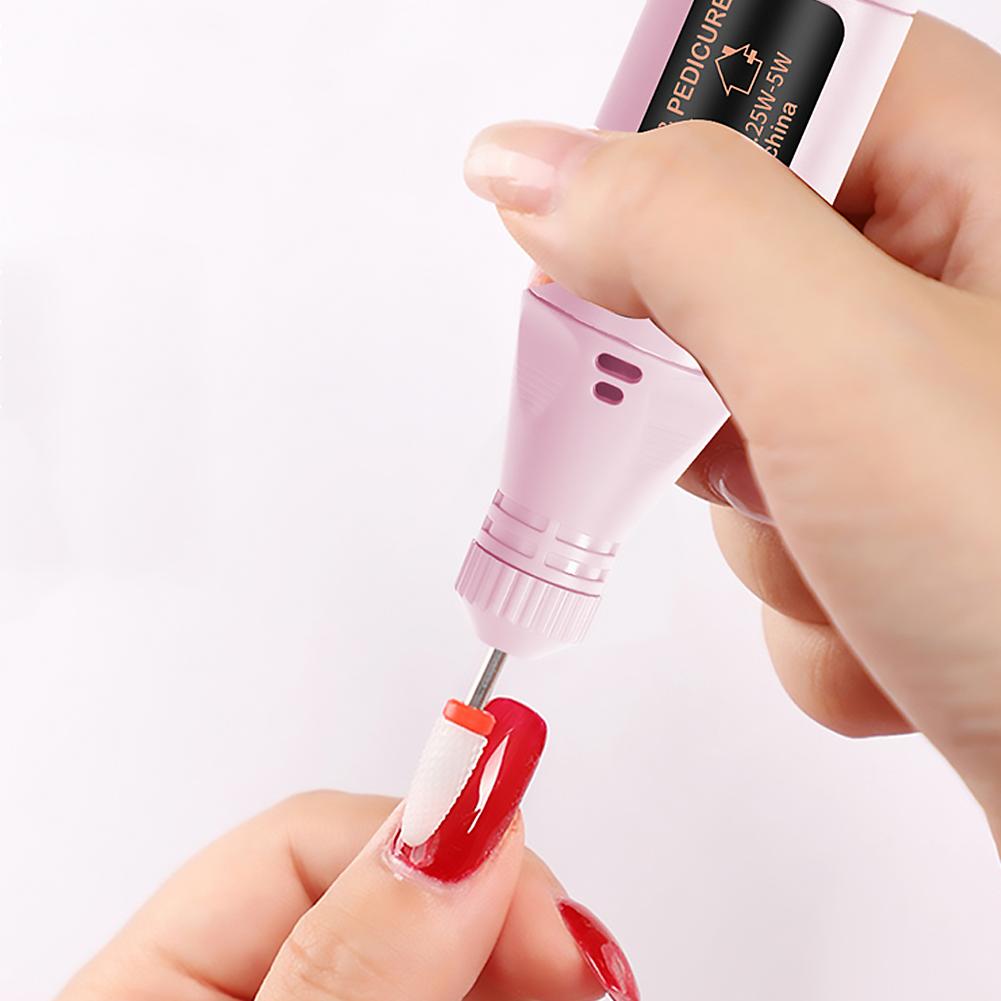 Portable Electric Nail Drill P - Nail Art Full Color ulasan dan harga