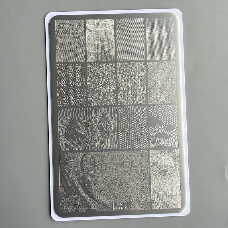 XMQ NAIL ART STAMPING PLATES L - Nail Art Denim ulasan dan harga