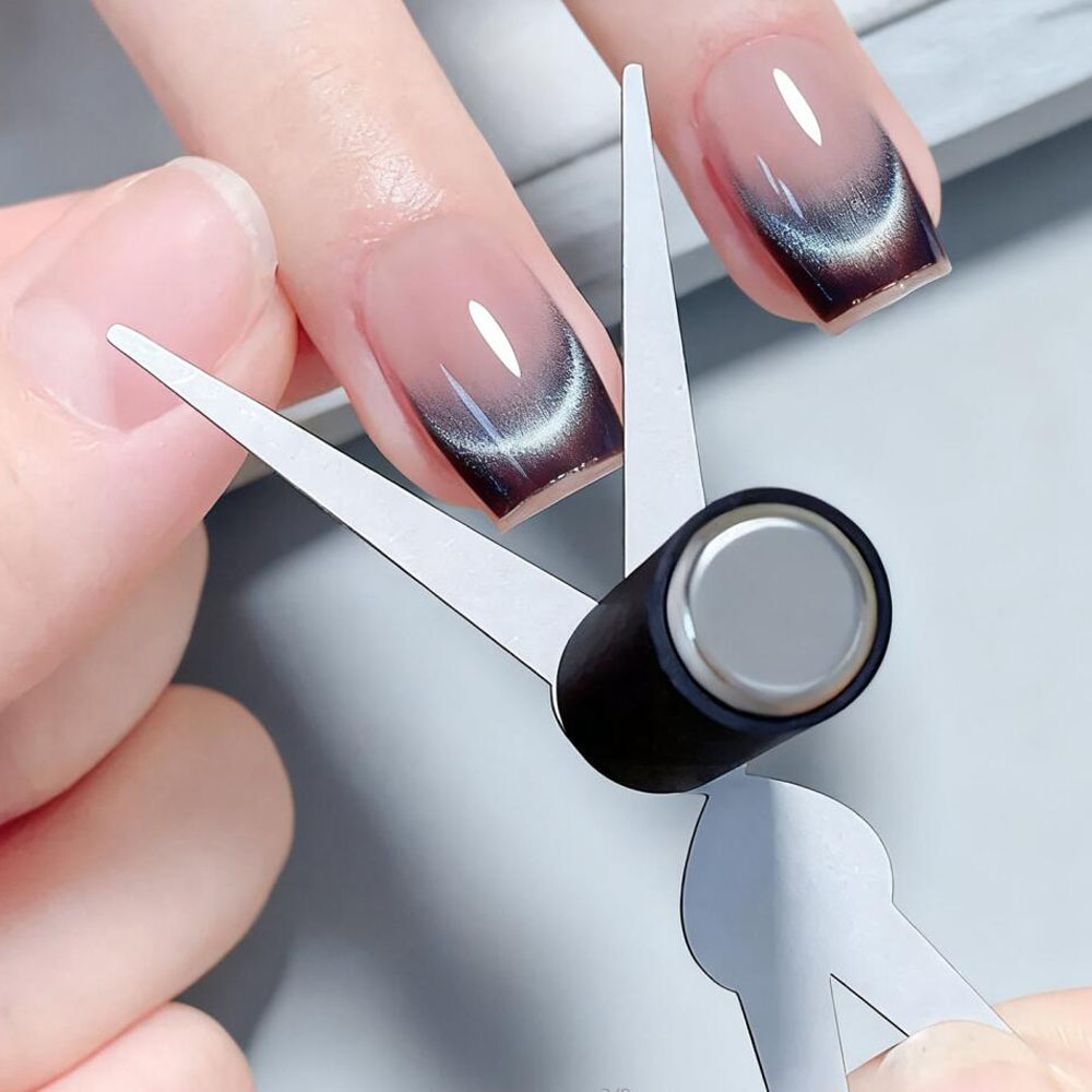 3D Double Headed Nails French  - Nail Art Full Color ulasan dan harga