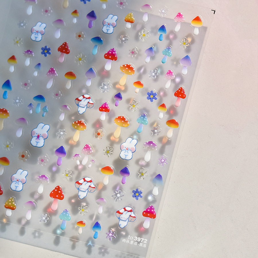 1Pcs 5D Kawaii Nail Stickers C - Nail Art Zelda ulasan dan harga