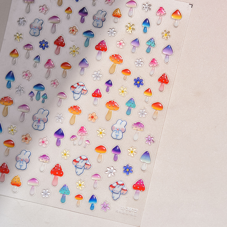 1Pcs 5D Kawaii Nail Stickers C - Nail Art Zelda ulasan dan harga