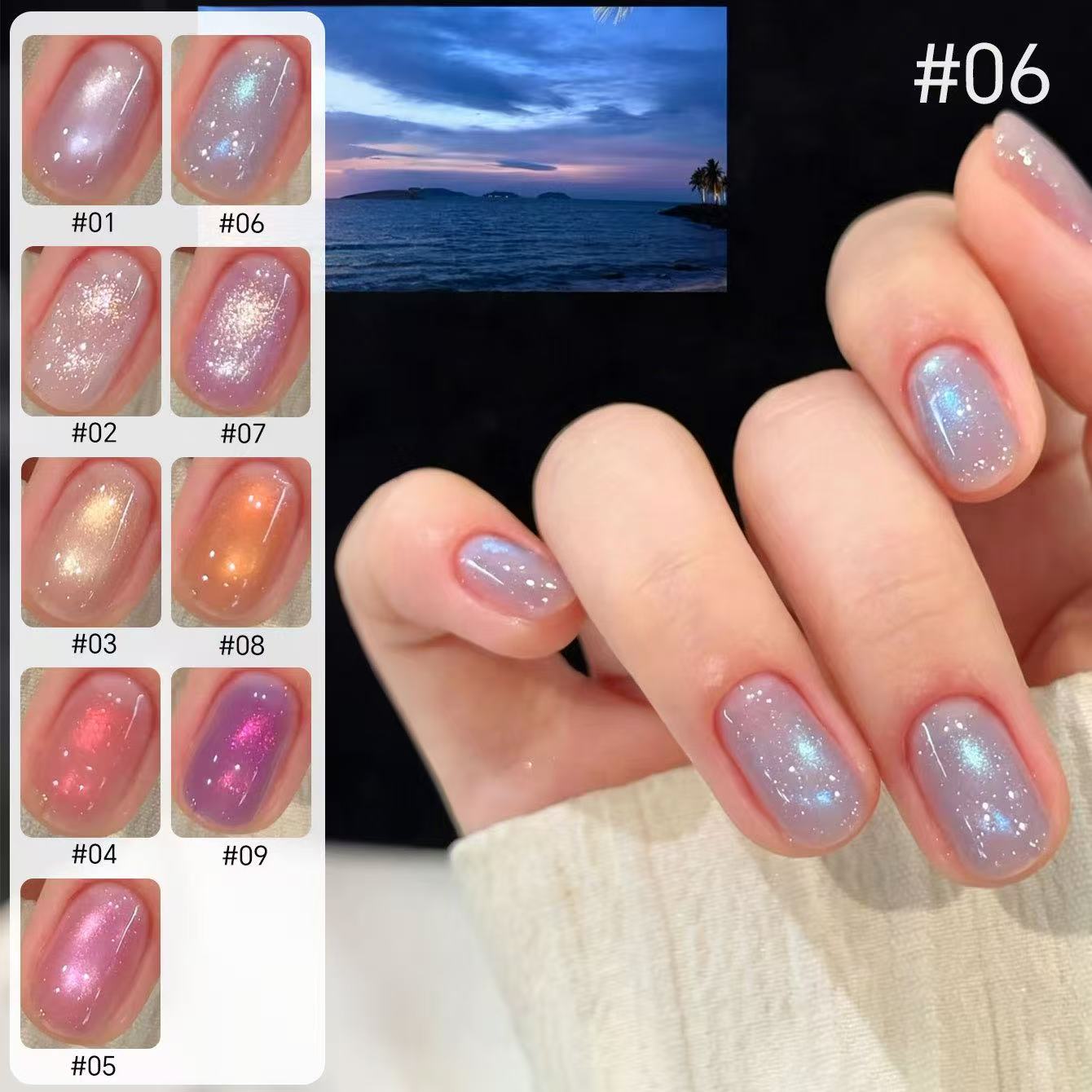 MIANEL 2026 Shimmer Iridescent - Nail Art Trend 2026 ulasan dan harga