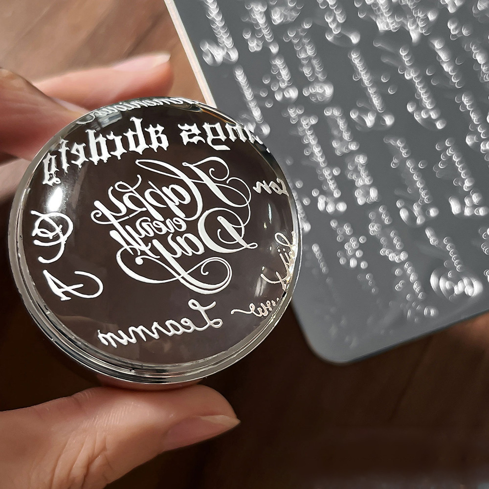 Gothic Cursive Letters Nail Ar - Nail Art Gothic ulasan dan harga