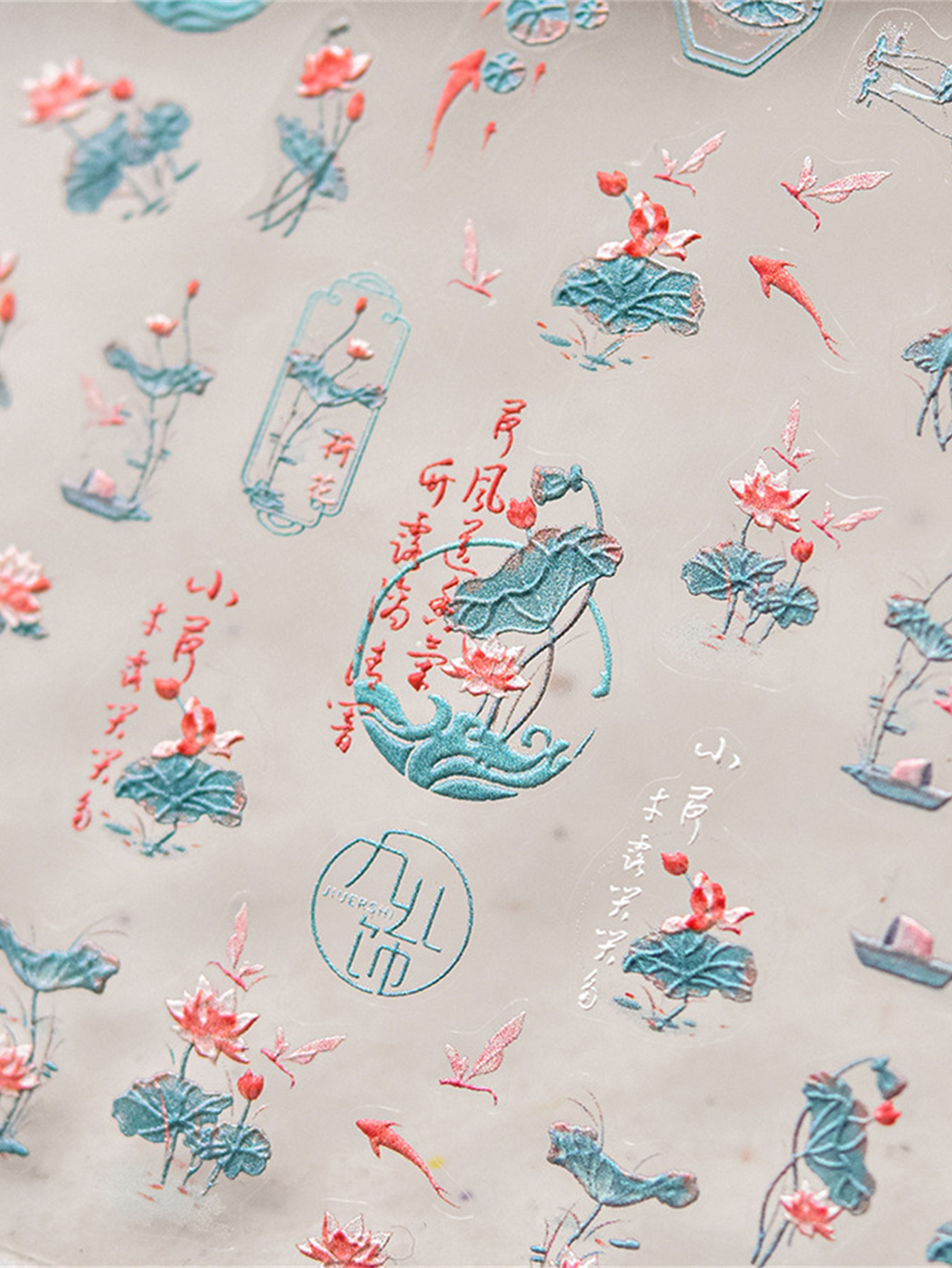 1pcs 5D  Nail Art Stickers Sof - Nail Art Zelda ulasan dan harga