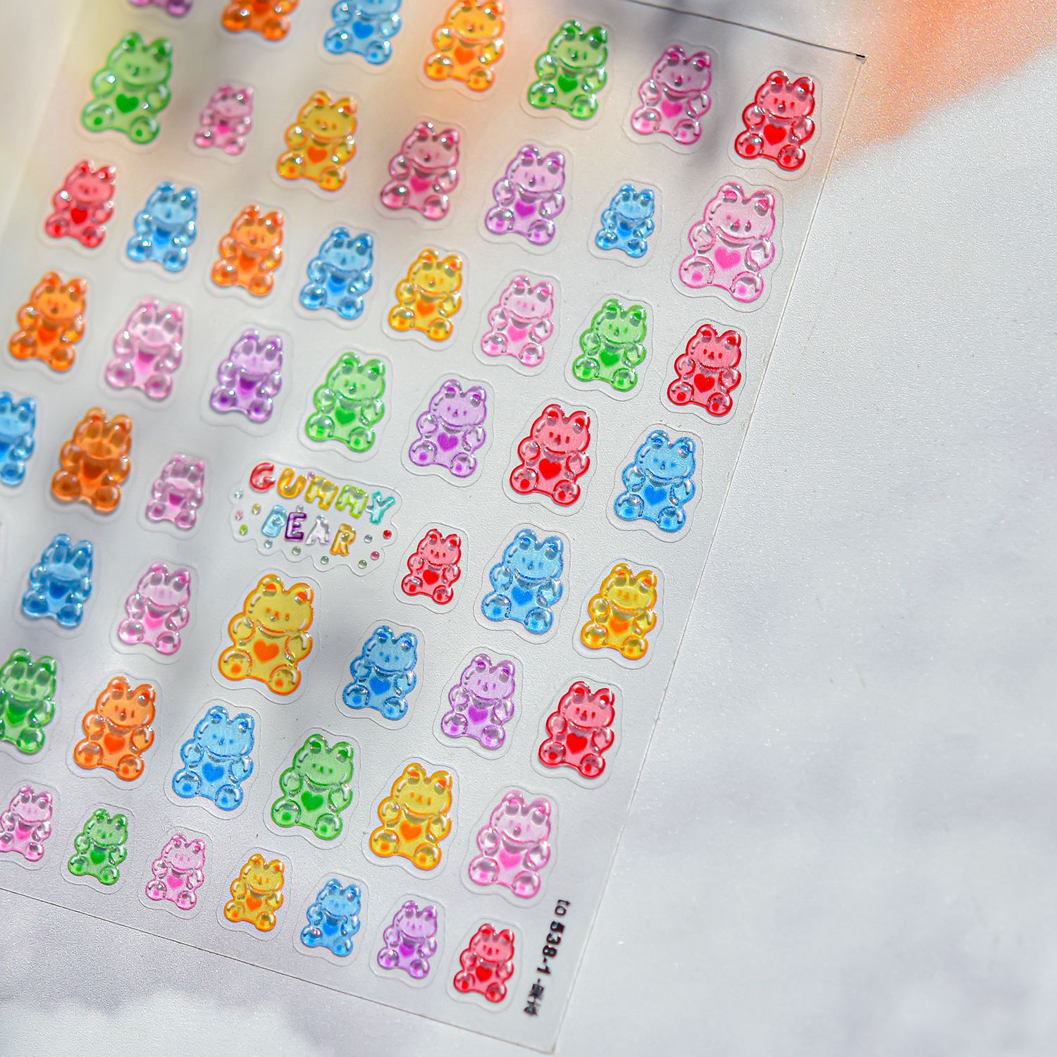 5D Metal Fish Nail Art Sticker - Nail Art Zelda ulasan dan harga