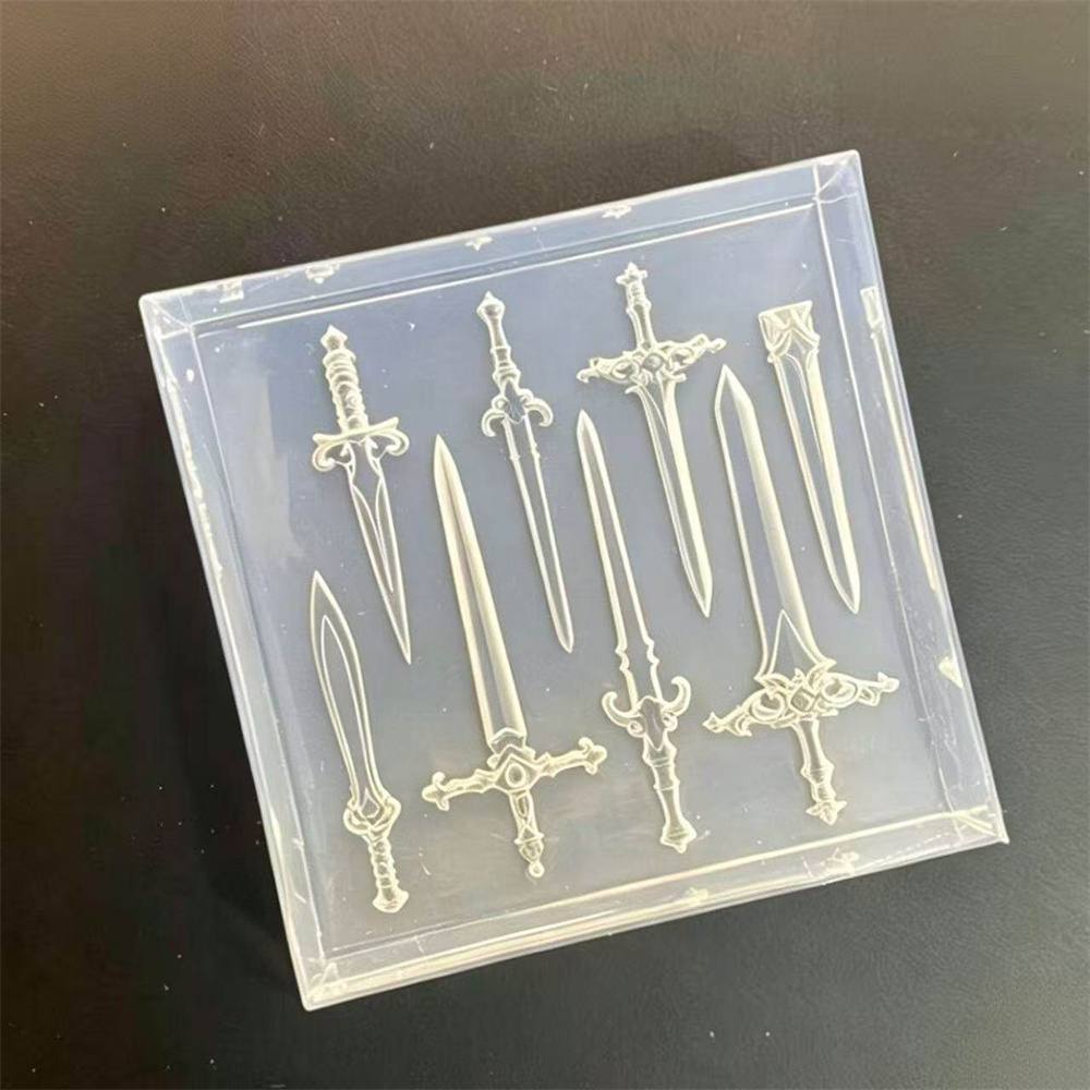 1Pc Mini Sword Nail Mold Medie - Nail Art Gothic ulasan dan harga