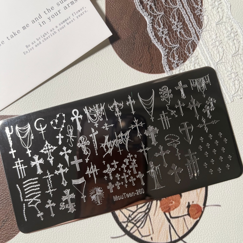 MouTeen259 Gothic Lace Nail St - Nail Art Gothic ulasan dan harga